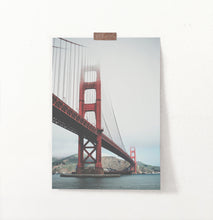 Load image into Gallery viewer, San-Francisco Golden Gate Water Level Poster Natural Colors