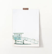 Load image into Gallery viewer, Lifeguard Tower Beach Wall Print