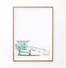 Load image into Gallery viewer, Santa Monica Lifeguard Tower 40 Print