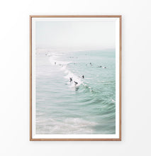 Load image into Gallery viewer, Surfing Wall Art Print. Summer Decor