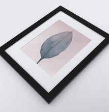 Load image into Gallery viewer, Black-framed Leaf Photo Print