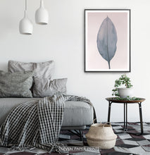 Load image into Gallery viewer, Large Green Leaf Wall Art