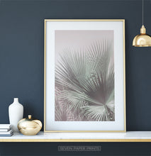 Load image into Gallery viewer, Single Palm Leaves Print