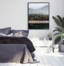 Load image into Gallery viewer, Black-framed in a dark-gray bedroom