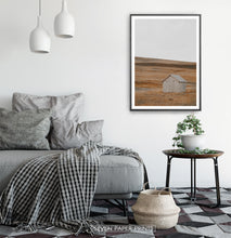 Load image into Gallery viewer, Black-framed in a white&gray bedroom