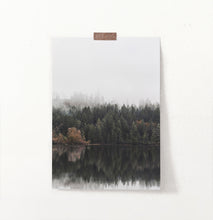 Load image into Gallery viewer, Forest Reflection In The River Photo Wall Art