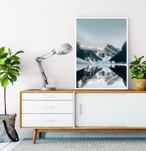 Load image into Gallery viewer, White-framed on a wooden cabinet