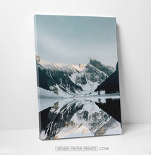 Load image into Gallery viewer, Mountains and autumn field. Canvas set of 3 #166