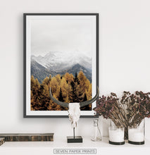 Load image into Gallery viewer, Black-framed above the white table