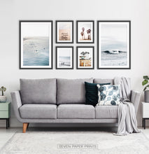 Load image into Gallery viewer, Surfing Multi Piece Wall Decor | Ocean, Palms, Good Vibes