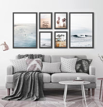 Load image into Gallery viewer, Surfing Multi Piece Wall Decor | Ocean, Palms, Good Vibes
