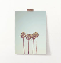 Load image into Gallery viewer, Retro Minimalist Tropical Palm Tree Print