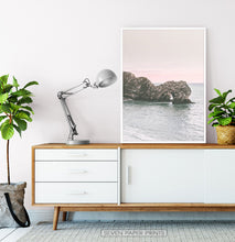 Load image into Gallery viewer, Stacked Rocks Wall Art with Coastal Beauty