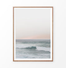 Load image into Gallery viewer, Santa Monica Beach Wall Art with Calm Ocean Water
