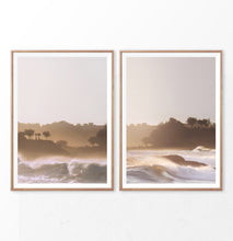 Load image into Gallery viewer, High Waves On the Beach Set of 3 Photography Prints