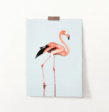 Load image into Gallery viewer, Pink Flamingo Modern Wall Art