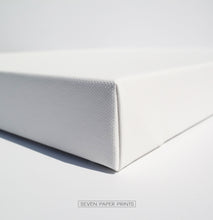 Load image into Gallery viewer, Frame corner with stretched canvas