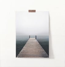 Load image into Gallery viewer, Wooden Jetty Ocean Pier Wall Art