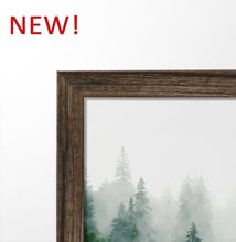 Load image into Gallery viewer, Misty Green Forest Landscape Set of 3 Framed Posters