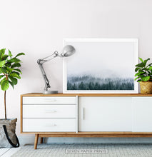 Load image into Gallery viewer, Misty Fir Forest Canadian Natural Wall Art