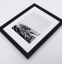 Load image into Gallery viewer, A photo print of snowy mountains