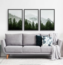 Load image into Gallery viewer, Three photo prints of a forest 3
