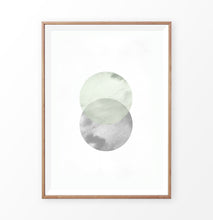 Load image into Gallery viewer, Abstract Moon Circle Nordic Art