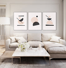 Load image into Gallery viewer, Modern art poster minimalist print for Living room