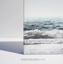 Load image into Gallery viewer, Blue ocean coastal set of 3 canvas prints #269