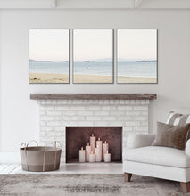 Load image into Gallery viewer, Minimalist Beach Photography Triptych