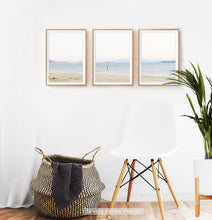 Load image into Gallery viewer, Yellow sand beach and blue sea photo