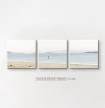 Load image into Gallery viewer, Seashore 3 piece canvas wall art #271