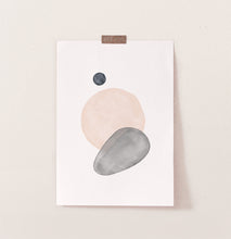 Load image into Gallery viewer, Mid Century Modern Art | Earth Color Shapes