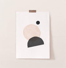 Load image into Gallery viewer, Abstract Minimal Print in Earth Colors | Boho Art