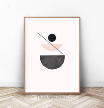 Load image into Gallery viewer, Boho Terracotta Wall Decor, Abstract Terracotta Art Print