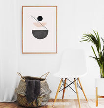 Load image into Gallery viewer, Boho Terracotta Wall Decor, Abstract Terracotta Art Print