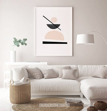 Load image into Gallery viewer, Desert Color Geometric Neutral Art Print