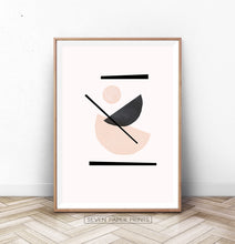 Load image into Gallery viewer, Minimalist Modern Wall Art, Contemporary Minimal Print