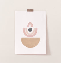 Load image into Gallery viewer, Bohemian Shapes, Mid Century Line Art