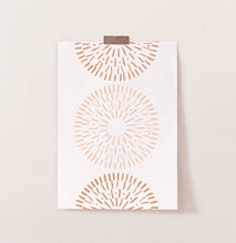 Load image into Gallery viewer, Boho Wall Art Decor, Radial Art