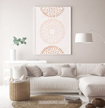 Load image into Gallery viewer, Boho Wall Art Decor, Radial Art
