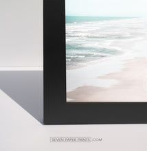 Load image into Gallery viewer, Beige Ocean Print Set - Framed. Waves, Seagulls, Reed