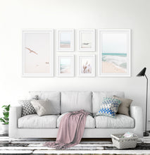 Load image into Gallery viewer, Beige Coastal Gallery Wall | Framed