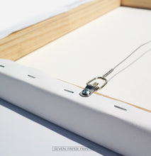 Load image into Gallery viewer, Stretched canvas with hanging hardware