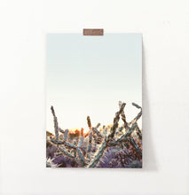 Load image into Gallery viewer, Cactus Sunset Wall Art