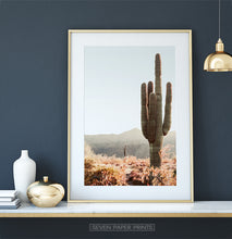 Load image into Gallery viewer, Giant Saguaro Cactus Wall Art