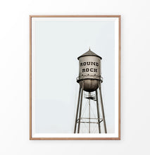 Load image into Gallery viewer, Round Rock Water Tower Print
