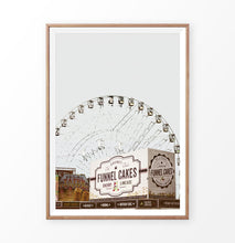Load image into Gallery viewer, Texas Star Ferris Wheel Wall Art