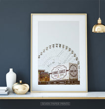 Load image into Gallery viewer, Texas Star Ferris Wheel Wall Art