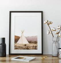 Load image into Gallery viewer, Teepee El Cosmico Photograph